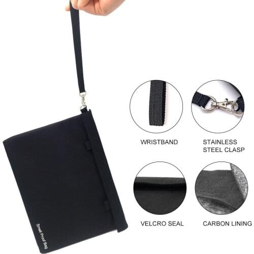 Smell Proof Bag Activated Carbon Durable Functional Large Capacity Odor Proof Outdoor Container Waterproof Portable Convenient