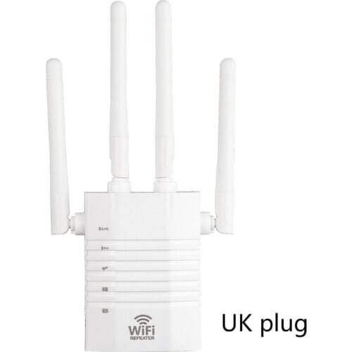 WiFi Repeater 2.4/5.8GHz 1200Mbps WiFi Amplifier Range ExtenderSignal Booster Q81F