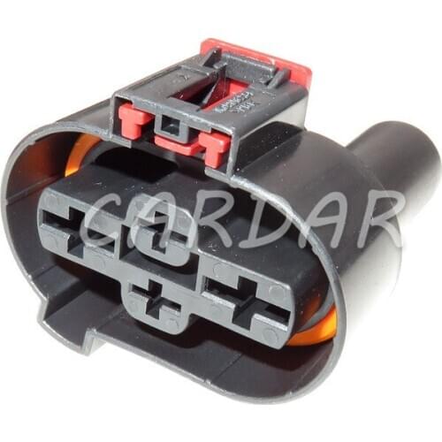 1 Set 4 Pin 1K0 906 234 Automotive Car Electronic Fan Plug Wire Socket For VW Polo Golf Audi