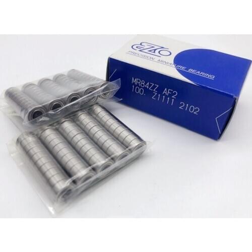 10pcs/50pcs Japan EZO high speed bearing MR84ZZ 4*8*3mm L-840ZZ precision miniature bearings 4x8x3