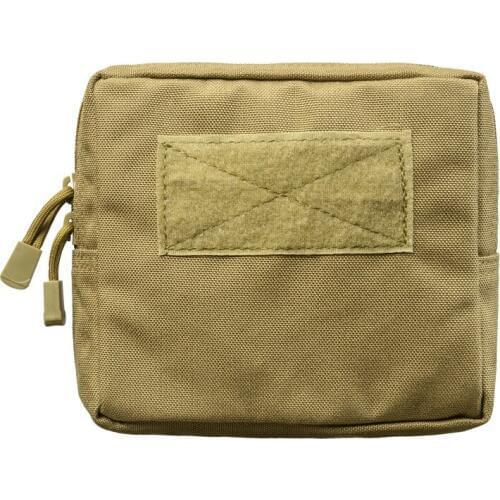 1000D Outdoor Nylon Military Tactical Waist Bag Multifunctional EDC Molle Tool Zipper Waist Pack Accessory Pouch