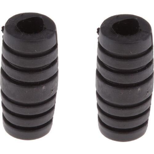 2pcs Round Gear Shift Brake Lever Peg Heel Pedal Cover for Honda MC22 VFR400