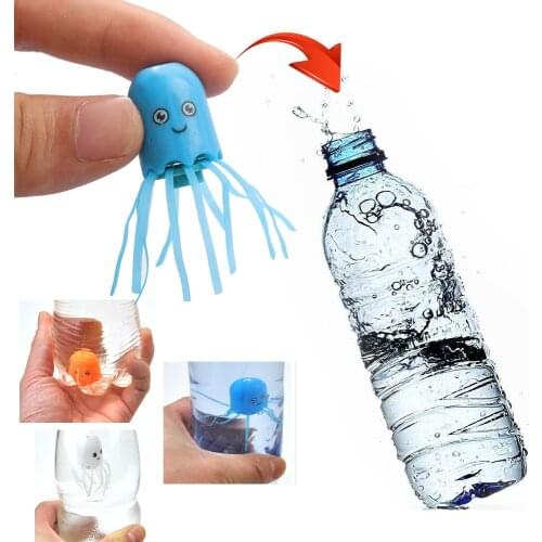 2020 Hot Baby Magic Plush Jellyfish Toys Kids Funny Educational Science Children Cartesian Diver Jellyfish Toy