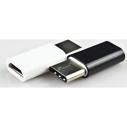 5pcs/lot Cellphone Micro USB To Type C Adapter for Mobile Charging Data Transmission