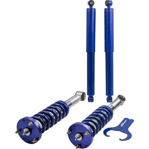 Coilover Shock Absorber for F150 04-08 Mark LT 2006-2008 Rear Wheel Drive RWD Struts Adj. Height