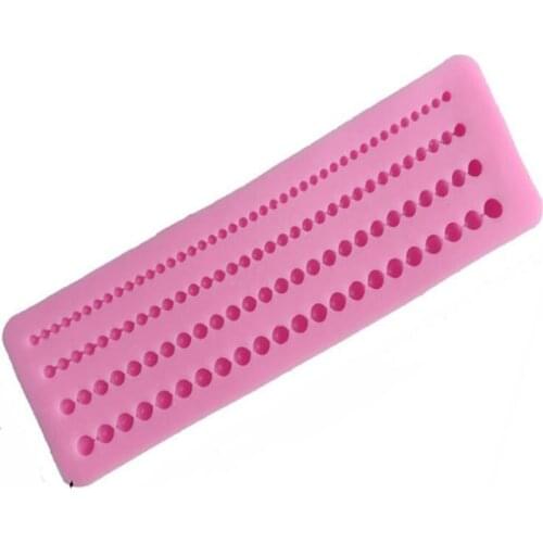 Aouke Four Different Size Pearl Silicone Molds Cake Baking Decoration DIY Crafts Gypsum Ornaments Pearl Silicone Mold