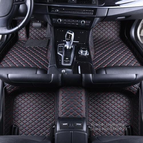 Car floor mats for Nissan Murano Rouge X-trail Altima Altima Teana Maxima Qashgai Sentra patrol carpet rugs full cover liners