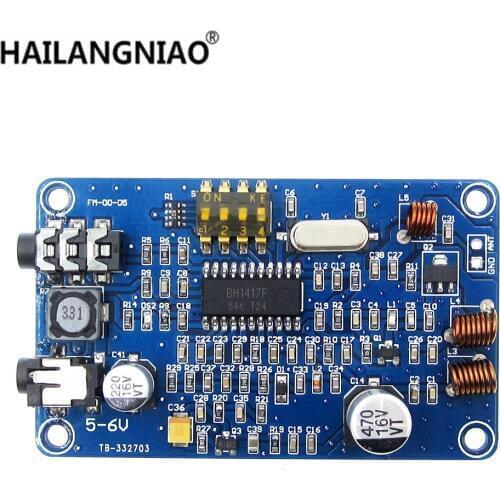 BH1417 200M 0.5W Digital Radio Station PLL Wireless Two Channel Stereo FM Transmitter Module 5-6V DC