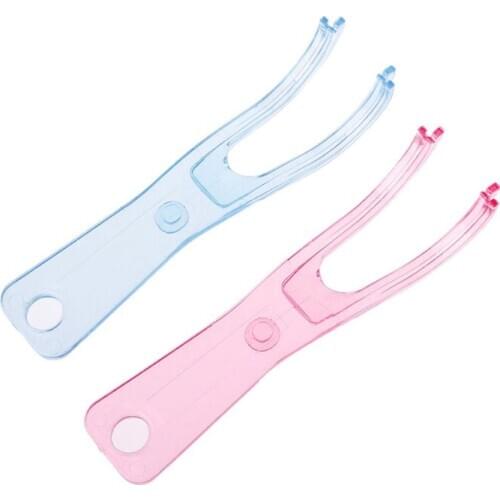 Floss Holder Aid Oral Picks Teeth Care Inter Convenient Durable Teeth Cleaning
