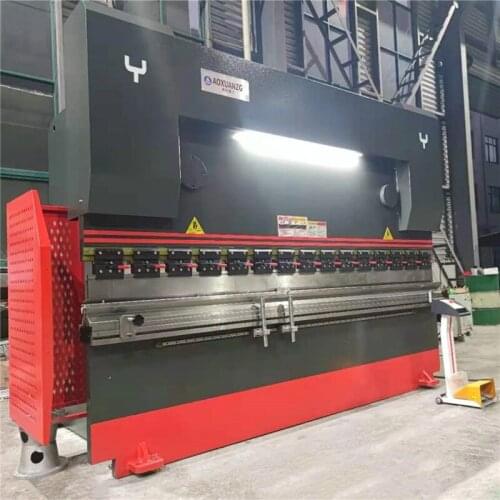 Hydraulic press brake carbon steel bending machine for Stainless steel with TP10S