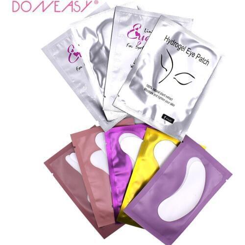 Makeup Tool 100pairs Eyelash Extension Paper Patches Grafted Eye Stickers 11 Color Eyelash Under Eye Pads Eye Gel Paper Patches
