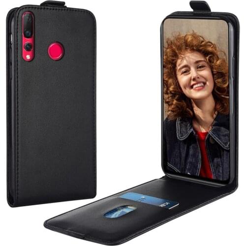 Flip Leather Case for Huawei P Smart+ 2019 POT-LX1T 6.21'' Vertical Cover for P Smart Plus 2019 Case Phone Bag
