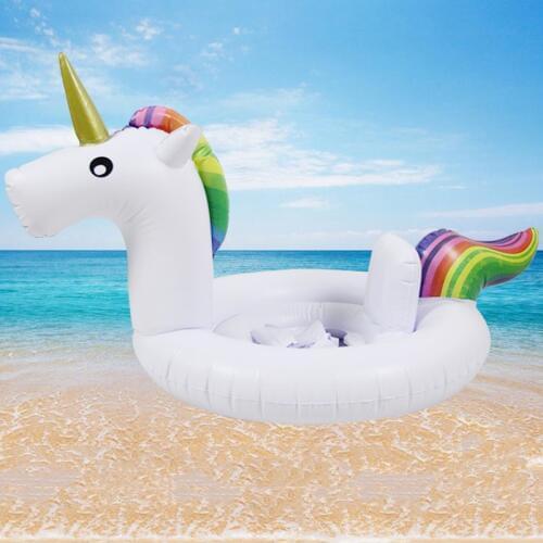 Inflatable Unicorn Baby Float Pool Toys for Kids Swimming Ring Pool Party Inflatable Mattress Beach Sea Unicorn Pool Tpy