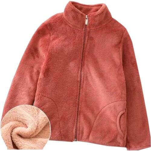 2021 new Boys Girls Fleece Windproof Winter Coat Thicken Warm Outwear Inside and outside plush jacket lovely warm