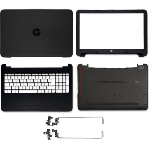 New Laptop LCD Back Cover/ Front Bezel/Hinges /Palmrest/Bottom Case For HP 250 255 256 G4 15-AC 15-AF 15-AY 15Q-AJ TPN-C125 C126