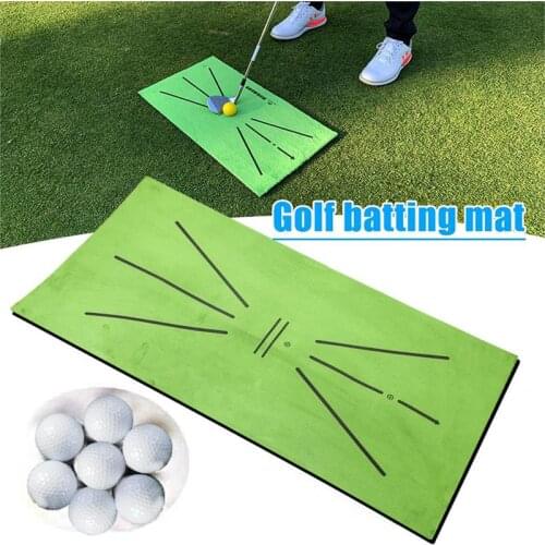 New Golf Training Mat for Swing Detection Batting Mini Golf Practice Training Aid Game and Gift for Home Office Outdoor Use