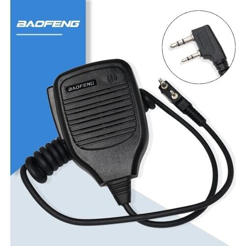 Baofeng Original UV-82 Hand Microphone Two Way Radio Speaker Mic PTT For Walkie Talkie BF-888S UV-82 UV-5R UV-5RPro UV 82 BF-H9