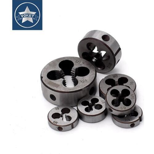 VOKET HSS-6542 DIN Thread Round Die PG7 PG11 PG13.5 PG16 PG21 Threading Dies Tool