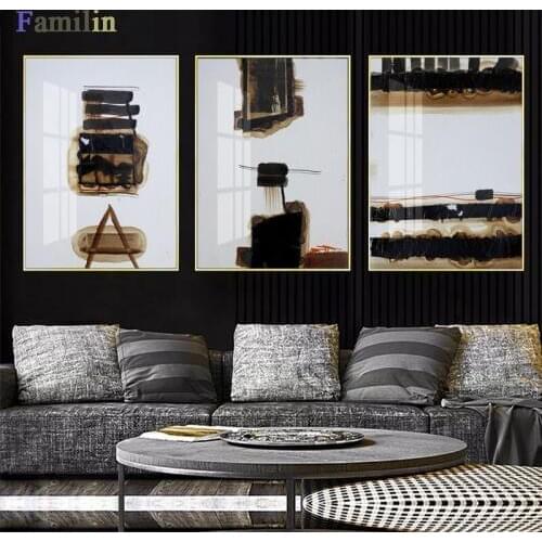 Modern Abstract Canvas Paintings Black Wall Picture Nordic Posters and Wall Art Print Living room Decoration Home Office Decor