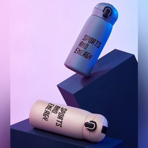 Vacuum Flask Bounce Cover Thermos Mug Bottle Insulated Water Cup Thermos Cup Thermal Flask Water Bottle Insulation Pot