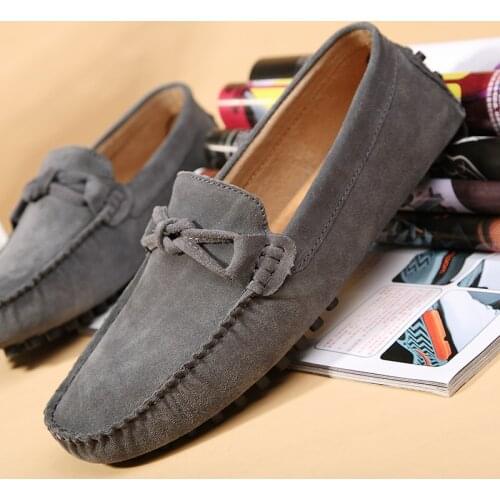 Classic Retro Beanie Shoes High Quality Mens Shoes Casual Flat Slip on Driving Shoes For Men Comfortable Breathable Loafers Man
