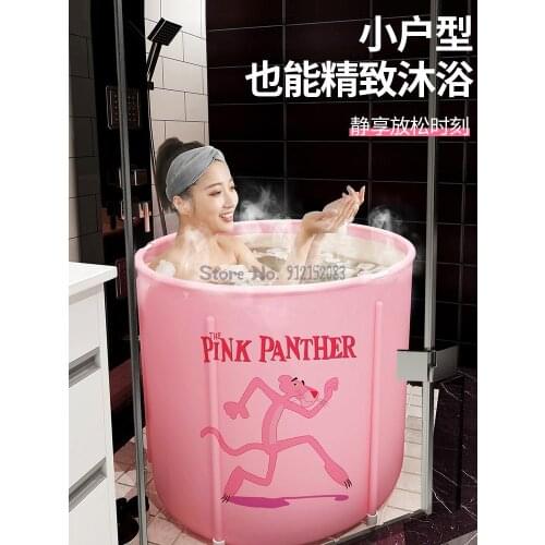 Bath Tub Adult Foldable Automatic Heating Household Full Body Thickened Bath Tub Bath Tub With Sweat Bath Tub