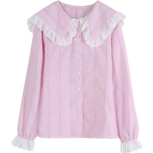 WUYANGTONGDA Women's Plaid Shirts