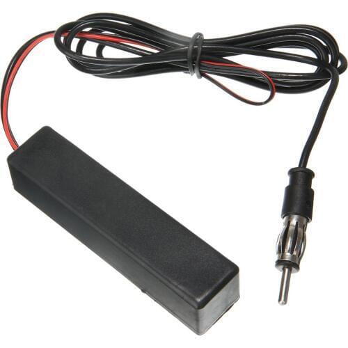 1 pcs 12V Car Antenna Aerial Signal Amplifier Auto Electronic Stereo AM FM Radio Amplified Aerial Kit