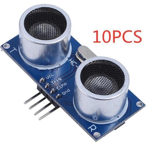 10PCS New editon HC-SR04 HCSR04 to world Ultrasonic Wave Detector Ranging Module HC-SR04 HC SR04 HCS Distance Sensor for arduino