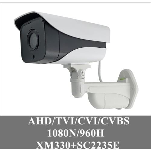 2PCS AHD/CVI/TVI/CVBS Analog Bullet Camera with Braket 1080N 960H IP66 WaterProof BNC Infrared NightVision IRC CCTV Security