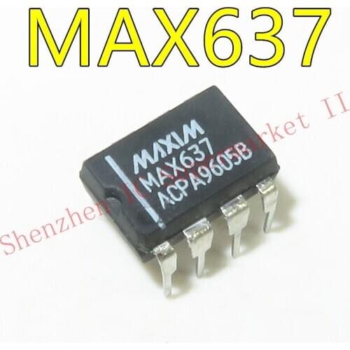 4pcs/lot MAX637ACPA MAX637 DIP-8 Preset/Adjustable Output CMOS Inverting Switching Regulators