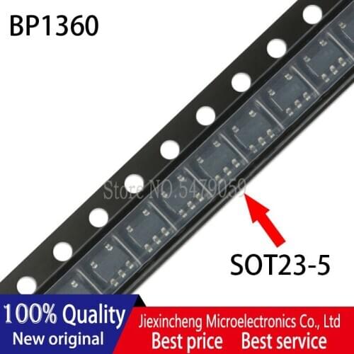 50pieces BP1360 1360 SN74AHC1GU04DBVR AU43 PAM3112DAB120 F27X SOT23-5 New original