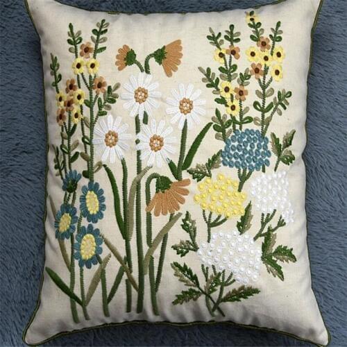 Free Shipping American Style Throw Pillow Without inner Dakimaku 45x45cmWaist Bloster Embroidery Handmade Soft Cushion 18 " Size