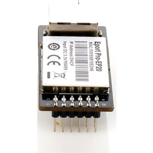 CEANDDEAR eport Pro-EP20 Linux Servidor Red Red Series TTL and Ethernet Module Integrado DHCP 3.3 V TCP IP Telnet Wifi Modules