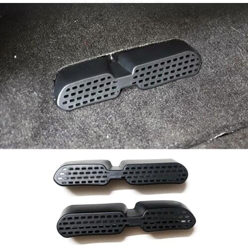 Interior Car Accessories For Cadillac XT5 Under Seat Floor AC Heat Air Conditioner Duct Vent Outlet Grille Cover Trim