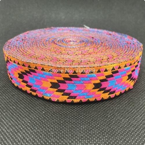 HOT!!! 2015 NEW wholesale 7/8'' 22mm Wide unique geometric arrow Woven Jacquard Ribbon dog chain accessories 10yards/lot