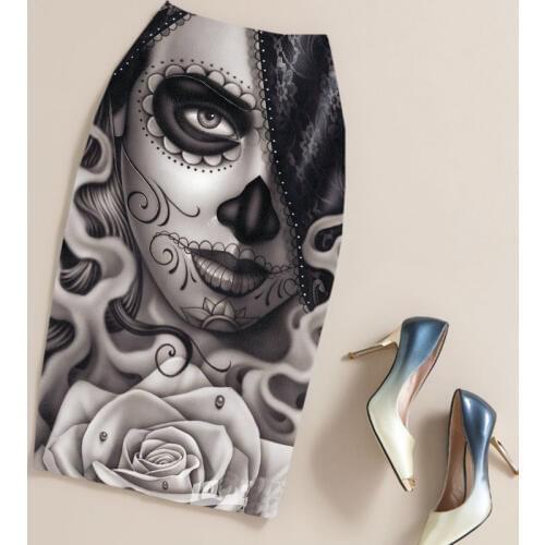 MACHO QUEEN High-waisted Pencil Skirts