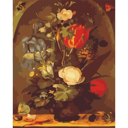 Butterfly Paint By Numbers Kits For Adult Diy Canvas Painting For Adults Beginner No Frame Picture Color By Numbers