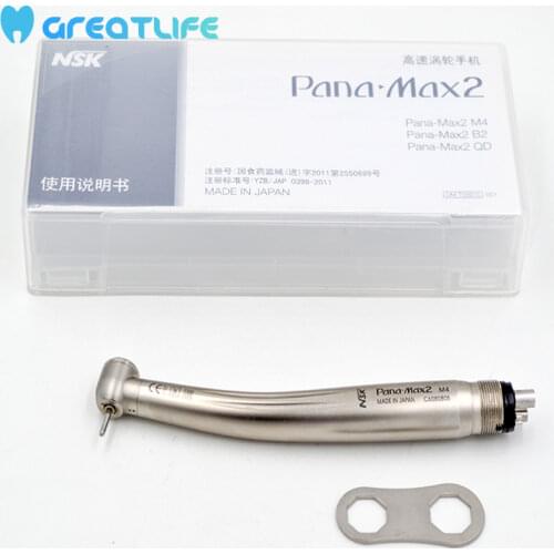 2 Hole 4 Hole Panamax Max2 M4 Style Push Button Air Turbine Handpiece Dental Handpiece High Speed Dental Handpiece Nsk Style