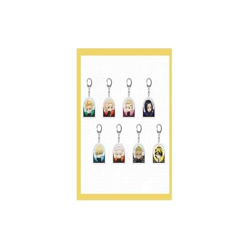 New Hot Anime Tokyo Revengers Cute Acrylic Keychain Sano Manjiro Hanagaki Takemichi Keyring Fashion Bag Pendant Cartoon Gifts