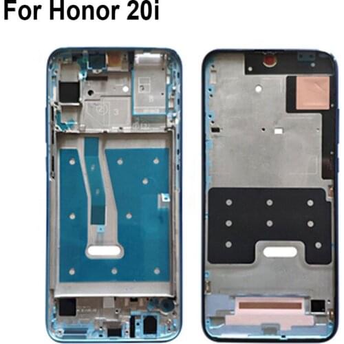Original LCD Holder Screen Front Frame For Huawei Honor 20i Housing Case Middle Frame No Power Volume Buttons 20 i Repair Parts