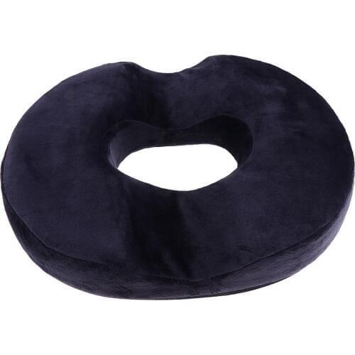 Donut Seat Cushion, Memory Foam Comfort Tailbone Cushion Pillow for Hemorrhoids, Prostate, Pregnancy, Post-Surgery Relief