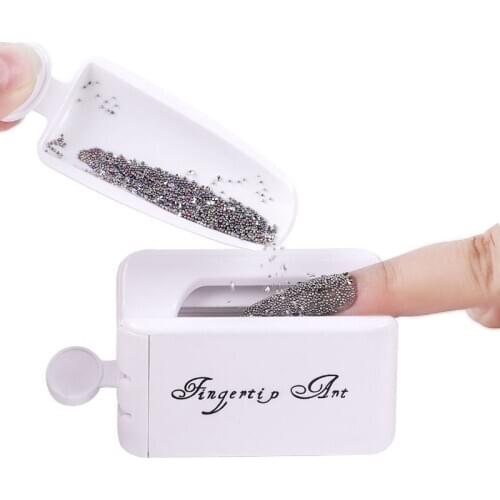 Portable Dipping Powder Recycling Powder Box Nail Polish Storage Box Double-layer Powder Product Storage Nail Supplies Tools