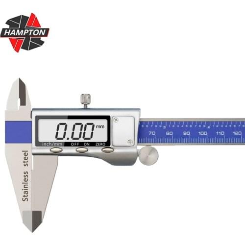 HAMPTON Calipers Digital Vernier Caliper 150/200/300mm LCD Stainless Steel Electronic Micrometer Gauge Measuring Tools