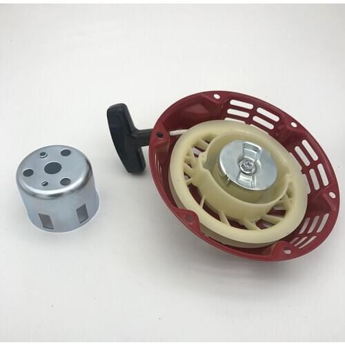 Recoil Starter Start With Flange Cup Repair Part Fit For Honda GX160 GX200 Chinese 168F 168 5.5HP 6.5HP Generator Engine Parts