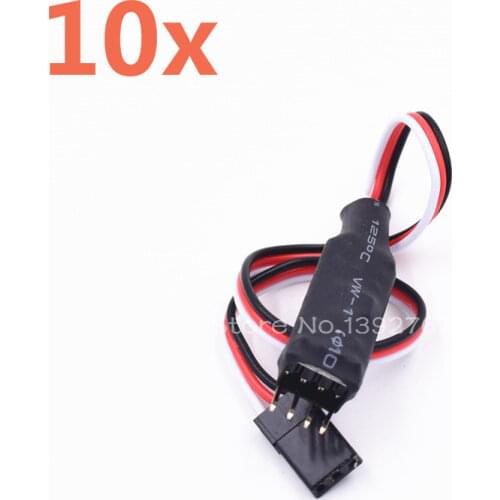 10pcs RC Car Breathing Flash Function With The Third Channel Remote Control Switch Lights Remote Control Panel Upgrade