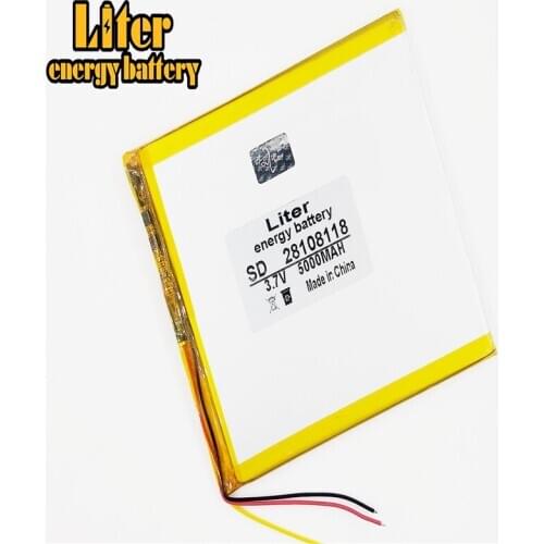 3 line 28108118 3.7V 5000mAh For li po rechargeable battery VI40 V971 dual core version battery