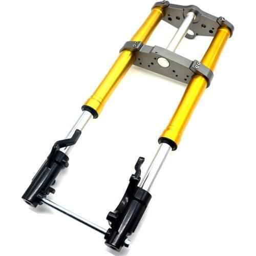 Motorcycle Front Shock Absorbers Shock absorber Triple Trees Clamp 670mm Length For Honda Monkey Motorbike Msx125 M3 Modify