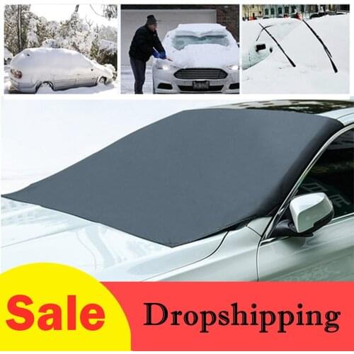 Automobile Magnetic Sunshade Cover Car Windshield Snow Sun Shade Waterproof Protection Cover Car Windshield Cover
