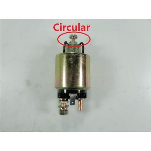 Free Shipping Circular Diesel Engine 170F 178F 186F 186FA solenoid switch electric relay starting motor starter motor